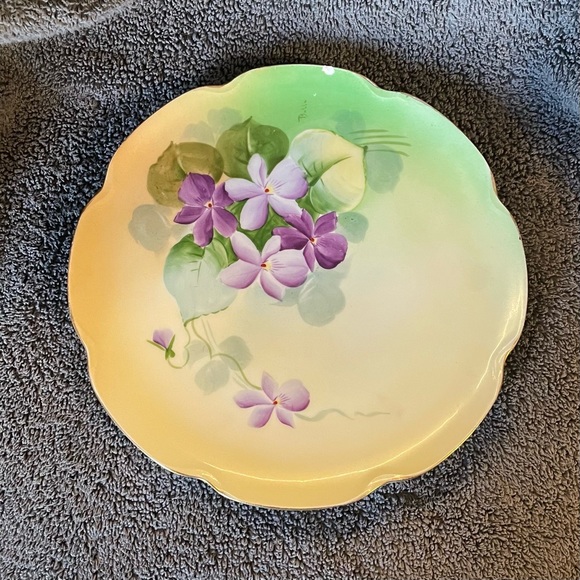 Antique Stouffer Haviland France plate - Picture 1 of 6